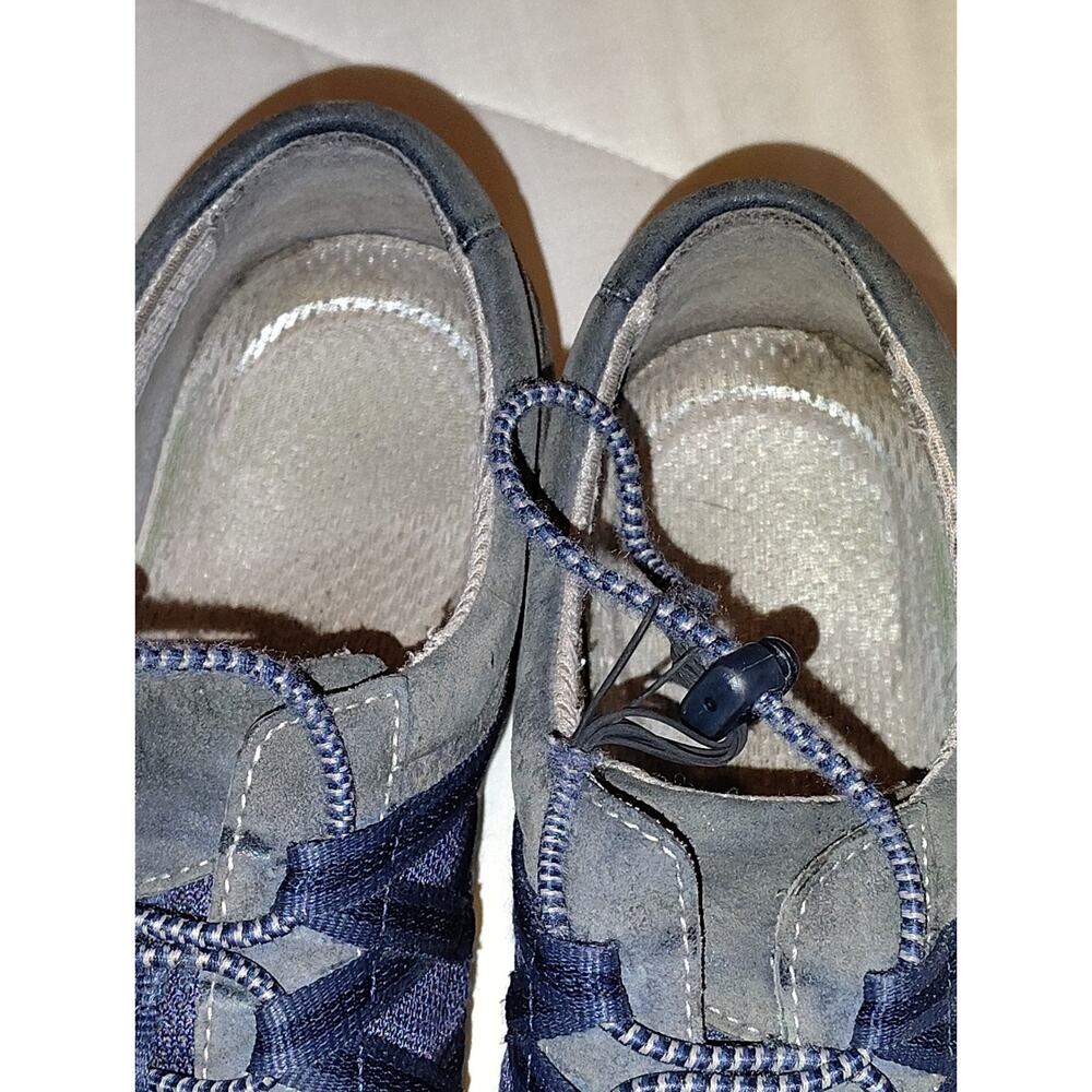 Dansko Womens Low Top Lace-Up Comfort Sneakers Blue Gray EU 41 US 10.5 - Picture 7 of 9